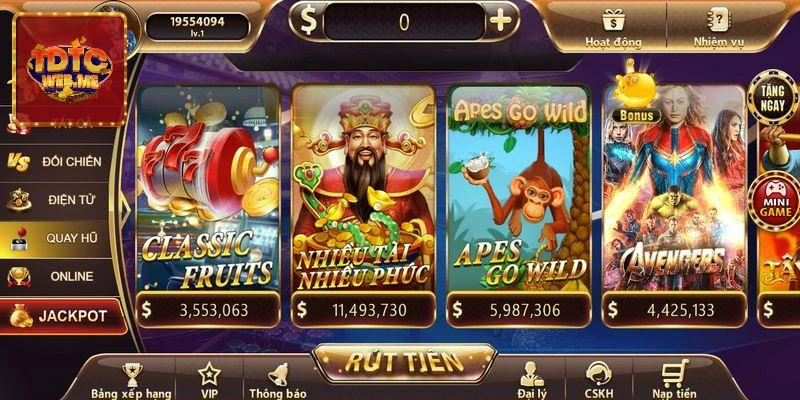 Tải ap TDTC cho phép người chơi tham gia chơi game bất kỳ lúc nào