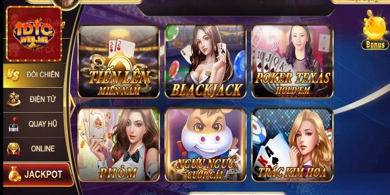 Trò chơi Trác Kim Hoa TDTC là sự kết hợp giữa Baccarat, bài 3 lá và Poker