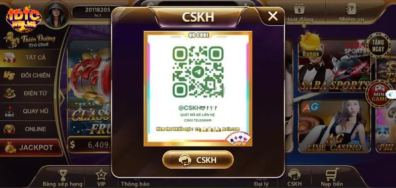 Cổng game luôn sẵn sàng hỗ trợ người chơi 24/7