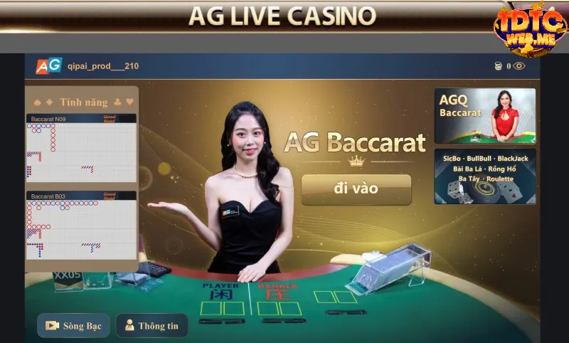 Game bài Baccarat chưa từng hết hot