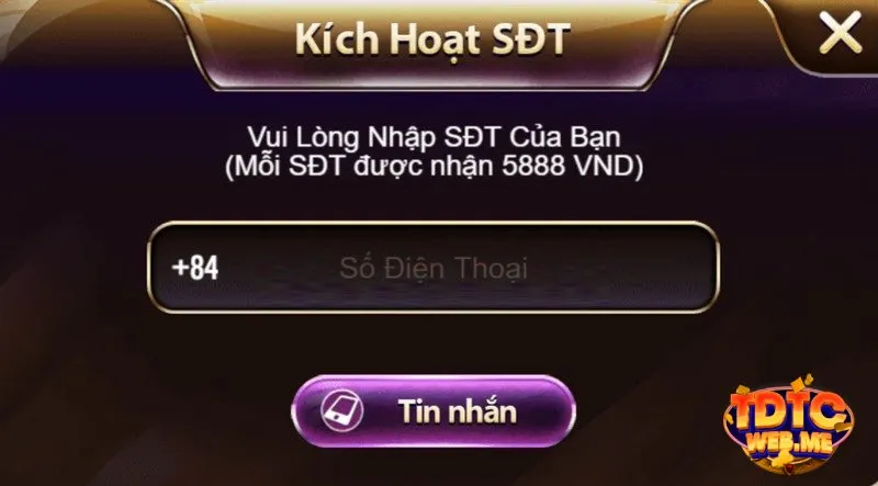 Kích hoạt số điện thoại nhận ngay quà tặng 5888K