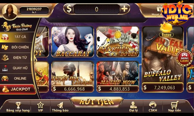 Tựa game slot tuyệt địa cầu sinh tdtc hot 2024